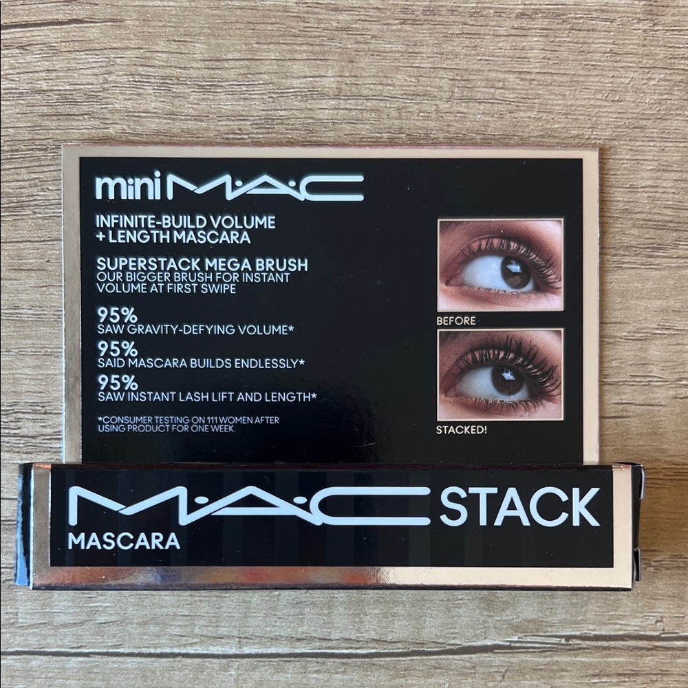 MAC Cosmetics Mini Stack Mascara - Black